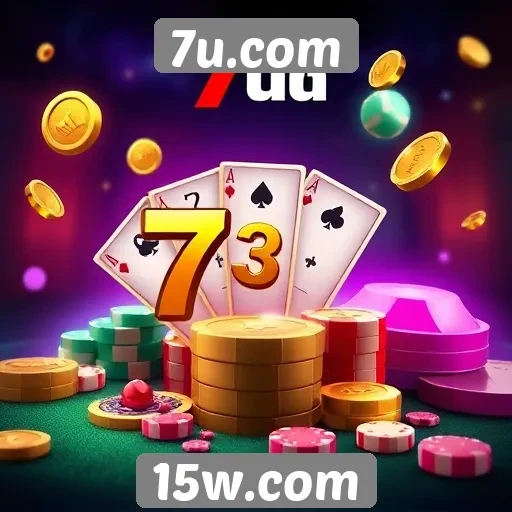 Diversidade de jogos de cassino disponível em 7u.com